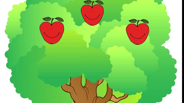 Way Up High in an Apple Tree - Apple Song for Kids - Childrens Song by The Learning Station