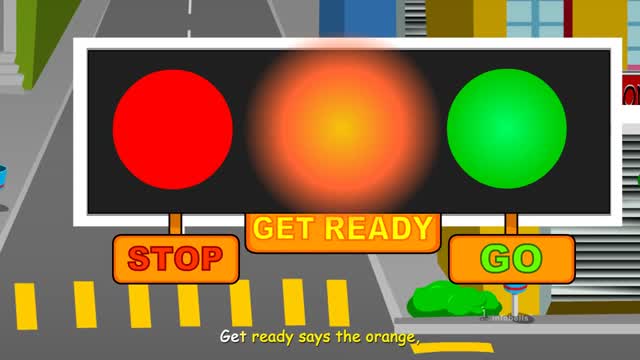 Учебный мультфильм “Traffic Light”
