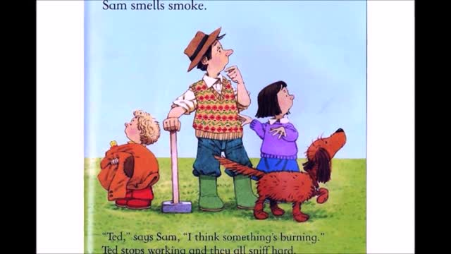 BARN ON FIRE