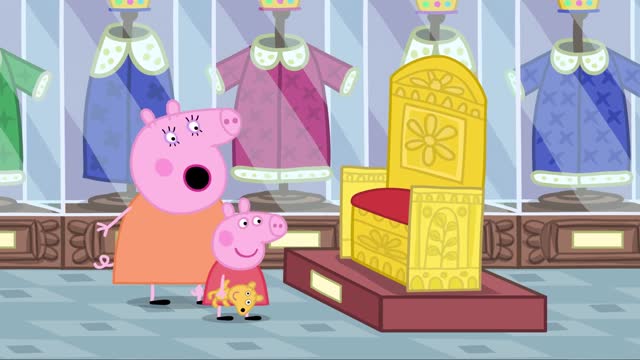 Peppa Pig- The Museum. Cartoons for Kids-Children